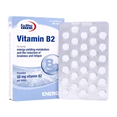 قرص ویتامین B2 یوروویتال | EuRhoVital Vitamin B2 60 tablets