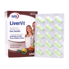 کپسول لیور ویت یوروویتال | Liver Vit - EuRho VITAL