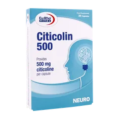 کپسول سیتی کولین 500 یوروویتال | Citicolin 500Mg - EuRho VITAL