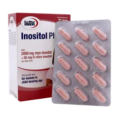 کپسول اینوزیتول پلاس یوروویتال 60 عددی | EuRho Vital Inositol Plus Capsule