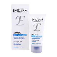 کرم لایه بردار آ اچ آ 10 درصد اویدرم | Exfoliating Cream with AHA 10% - EVIDERM