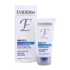 کرم لایه بردار آ اچ آ 15 درصد اویدرم | Exfoliating Cream with AHA 15% - EVIDERM