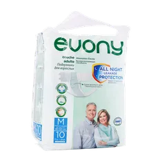  پوشک بزرگسال سایز متوسط ایونی 10 عددی | Adult Diaper Medium - Evony 