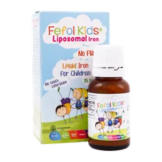 قطره آهن کودک ففول کیدز اینترافارم 15 میلی‌لیتری | Fefol Kids Iron Drops - Intrapharm