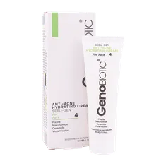 کرم آبرسان ضد آکنه صورت ژنوبایوتیک سبوژن 4 | SebuGen 4 Moisturizing Cream - Genobiotic