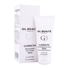 کرم روز روشن کننده صورت SPF30 کلر اکتیو ژیل بوته | Clairactiv Brightening Day Cream SPF 30 - Gil Beaute