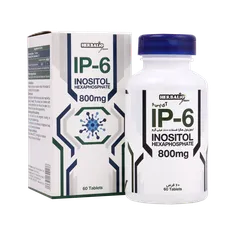 قرص آی پی 6 اینوزیتول هربالیو گرین 60 عددی | IP-6 Inositol Hexaphosphate - HERBALiO Green