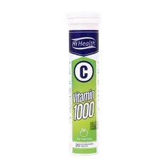 قرص جوشان ویتامین سی های هلث | Vitamin C 1000 Effervescent Tablet 20 Count - Hi Health