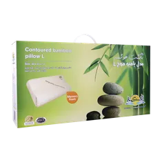 بالش طبی مدل بامبو موج هوشمند | Hooshmand Contoured Bamboo Pillow L