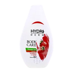 شامپو بدن کرمی ماست و توت فرنگی هیدرودرم | Hydroderm Strawberry And Yogurt Creamy Shower Gel