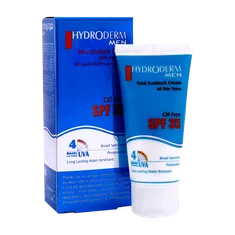 کرم ضد آفتاب SPF35 آقایان هیدرودرم | Hydroderm Total Sunblock Cream SPF35 for Men 50ml