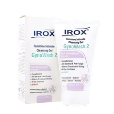 ژل بهداشتی بانوان یائسه جینو واش 2 ایروکس | Irox Intimate Cleansing Gel For post Menopausal women