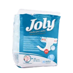 پوشینه بی اختیاری چسبی متوسط بزرگسال جولی 10 عددی | Medium Adult Protective Diaper - JOLY