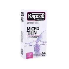 کاندوم فوق العاده نازک کاپوت 12 عددی | Micro Thin 12 Pcs Condoms - Kapoot