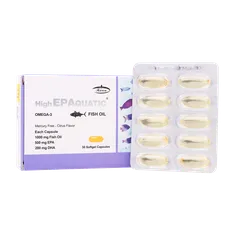 کپسول روغن ماهی EPA بالا آکواتیک کارن | Karen Fish Oil High EPAquatic Softgel