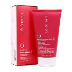 ژل شستشوی صورت پوست معمولی 2 لافارر لایه بردار  | Exfoliating Face Wash 2 For Normal Skin La farrerr