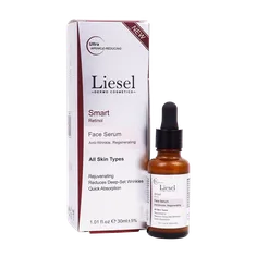 سرم ضد چروک رتینول اسمارت لایسل | Anti Wrinkle Smart Face Serum - Liesel