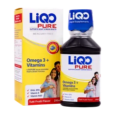 شربت امگا 3 لیکو پیور ابیان فارمد 250 میلی لیتری | Liqo Pure - AbianPharmed
