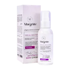 کرم رفع ترک بدن مارگریت 75 میلی لیتری | Margritte Anti Stretch Mark Cream For All Skin Types