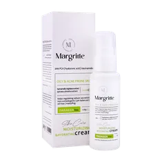 کرم مرطوب کننده و آبرسان پوست چرب مارگریت |  Margritte Moisturizing and Hydrating Cream For Oily And Prone To Acne Skin