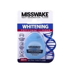نخ دندان خیلی نازک سفید کننده میسویک 50 متری | Misswake Whitening Sensitive Super Floss 