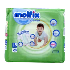 پوشک کامل بچه سایز 5 مولفیکس | Baby Diaper Size 5 - Molfix