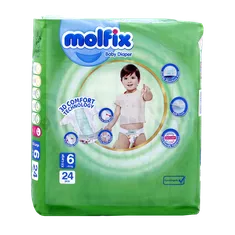 پوشک کامل بچه سایز 6 مولفیکس | Baby Diaper Size 6 - Molfix