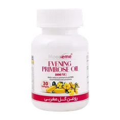 سافت ژل روغن گل مغربی 1000 مونم اکسیر آفرین آریا  | Exir Afarin Arya Evening Primrose Oil Mooneme 1000 mg