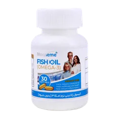 سافت ژل امگا 3 مونم اکسیر آفرین آریا 30 عددی | Exir Afarin Aria Mooneme Omega3 30 Caps