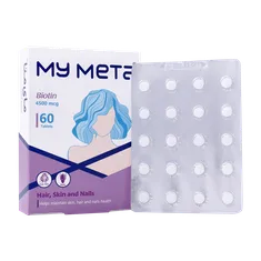 قرص بیوتین 4500 میکرو گرم مای متا | My Meta Biotin 4500 mcg 60 Tablets