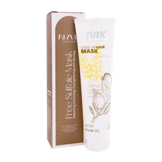 ماسک مو فری سولفات آرگان ناک بدون آبکشی 100 میلی لیتری |  Free Sulfate Strengthen Mask Hair - Nak