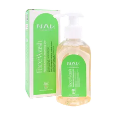 ژل شستشوی پوست چرب ناک پمپی | Facial & Neck Cleansing Gel Wash - NAK