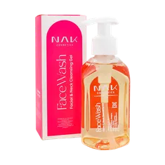 ژل پاک کننده آرایش پوست خشک ناک 200 میلی لیتری | Face Wash Cleansing Gel For Dry - NAK
