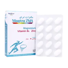 قرص مگترا زد ام ای نیچرز اونلی 30 عددی | Natures Only Magtra ZMA 30 Tablets