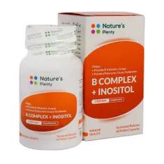 کپسول ب کمپلکس و اینوزیتول نیچرز پلنتی | Natures Plenty B Complex And Inositol 60 Pellet Capsules