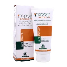 شامپو ضد شوره نوپری بازول دی نوپریت | Nopri Bazole D Anti-dandruff Shampoo for Dry and Sensitive Scalp - Noprit