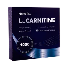 محلول خوراکی ال کارنیتین 1000 میلی گرم نورم لایف | L-Carnitine Oral Solution - Norm Life