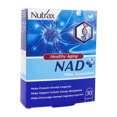 کپسول قرص NAD نوتراکس | NAD+ NMN Resveratrol - Nutrax