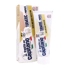 خمیر دندان زردچوبه پاستا دل کاپیتانو | Pasta Del Capitano Curcuma And Propoli Toothpuste