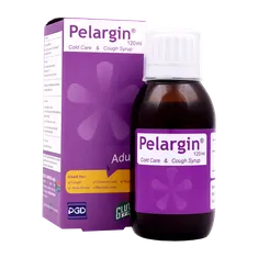 شربت پلارژین پارس گیتا دارو | Pelargin Cold Care and Cough Syrup - Pars Gita Darou