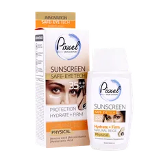 ضد آفتاب SPF35 دور چشم و صورت پیکسل | Sunscreen Safe-Eye Tech SPF 35 Physical - Pixxel