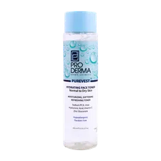 تونر آبرسان پوست خشک پیور وست پرودرما | Por Derma Purevest Hydrating Face Toner For Dry Skin 200ml