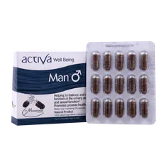 کپسول اکتیوا ولبیینگ من رستا ایمن دارو 30 عددی | Rasta Imen Darou Activa Well Being Man Capsule
