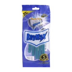 خودتراش 3 لبه آقایان با سری ثابت ری مکس 5 عددی | 3 Blade Razor - RAYMAX