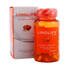 سافت ژل لینو لایف رژولاین تسکین التهاب 60 عددی | Linolife - Rejuline