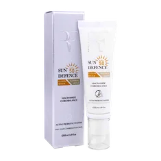  کرم ضد آفتاب SPF 50 فیوژن واتر رویال فم پوست چرب و مختلط  | Royale Femme Sun Defense Fusion Water For Oily Skin SPF50