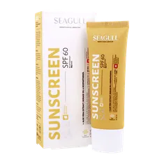 ضد آفتاب بی رنگ SPF60 سی گل 50 میلی لیتری | Sun Pro Sunscreen with SPF 60 for All Skin Types - Seagull