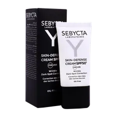 ضد آفتاب ضد چروک و لک SPF50 سبیکتا | Skin Defense SPF50 Oil Free Sunscreen Cream - Sebycta