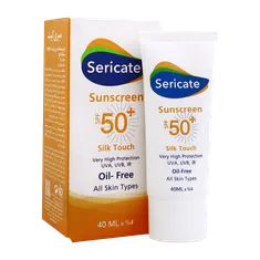 ضد آفتاب SPF50 سیلک تاچ سری کیت | Silk Touch Oil-free Sunscreen Cream SPF 50 - Sericate