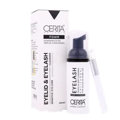 فوم شستشوی پلک و مژه سریتا | Eyelid & Eyelash Foam Cleanser - Cerita